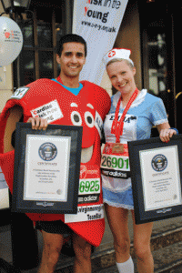 New Guiness World Record Holders, Alan and Emma Blair