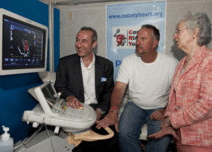 Sir Ian Botham Attends the testmyheart tour