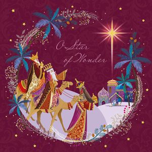 Oh Star of Wonder (gold foil)