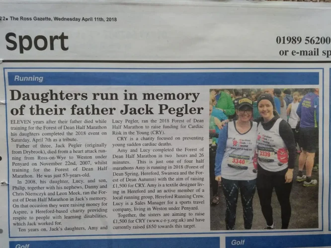 Amy Pegler half marathon 2