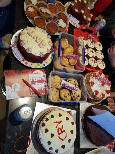 Cake display