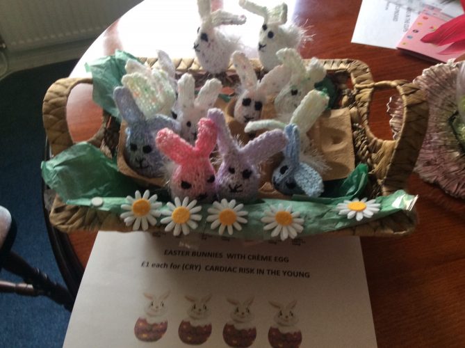 Creme egg easter bunnies