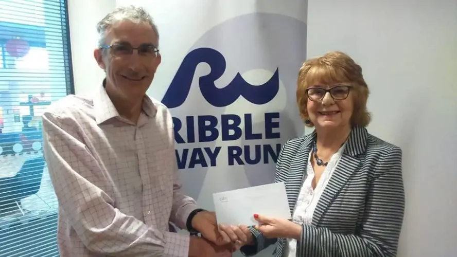 Donation to Heartfelt Group in Preston