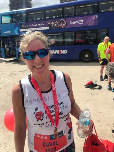 claire mathieson - birmingham half