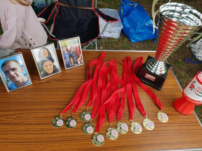 medals and trophy